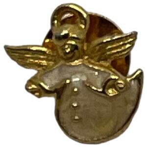 90s Small Angel Pin Good Condition 0.75" Long 0.5" Wide